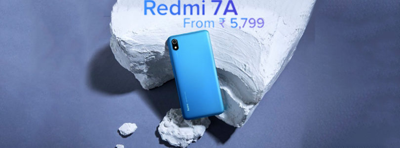 Redmi 7A going on sale in India next week with new camera