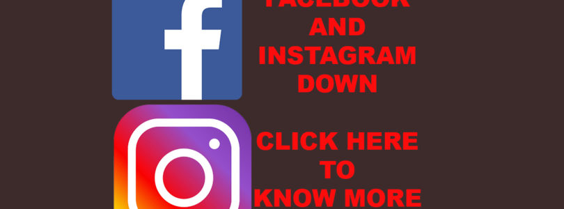 Facebook and Instagram Down Today in India and Some Parts of World