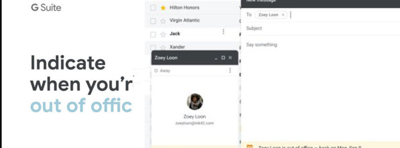 Gmail’s new Out Of Office feature alerts your sender  before they even hit send.